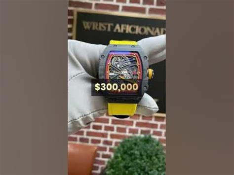 Rapper @6ix9ine is wearing a Richard Mille RM 030  